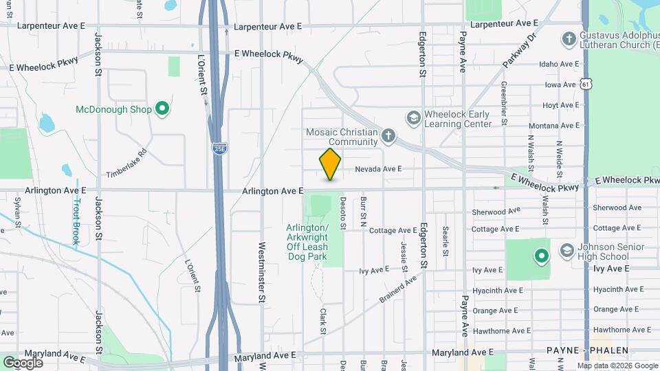 439 Arlington Ave E Map and Location Details