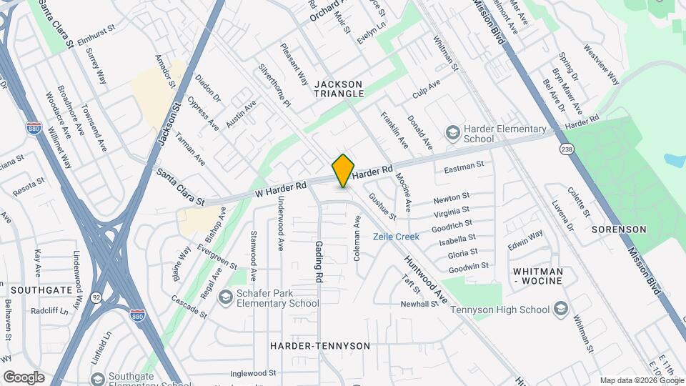 25871 Huntwood Ave Map and Location Details