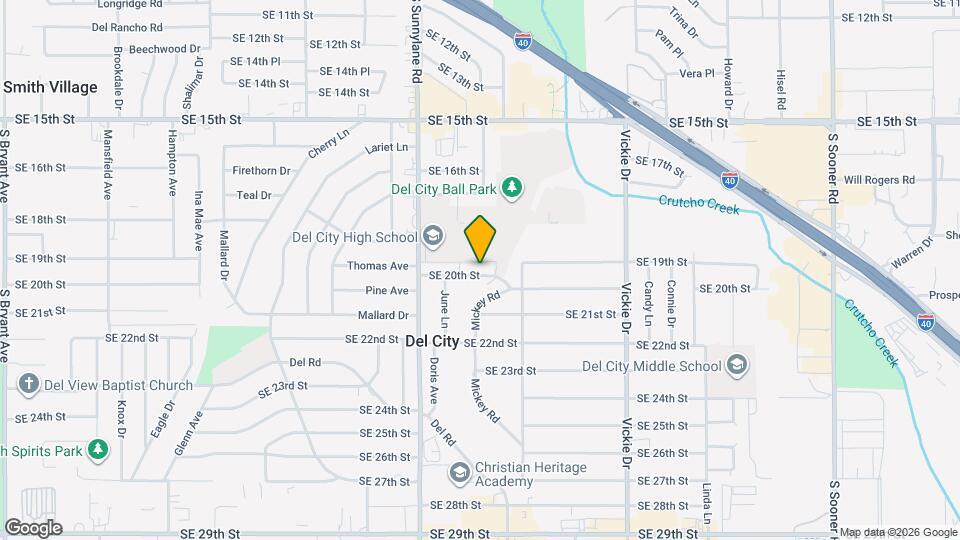 4405 SE 20th St Map and Location Details