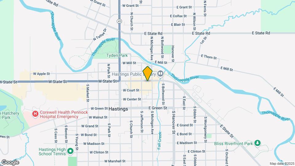 130 E State St, Unit 202 Map and Location Details