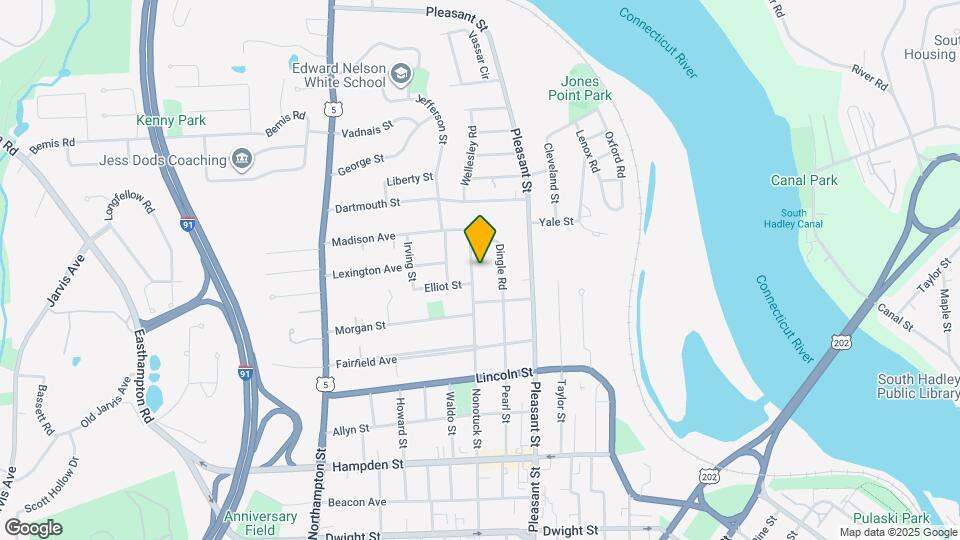 60 Nonotuck St Mapa y Detalles de la Ubicación