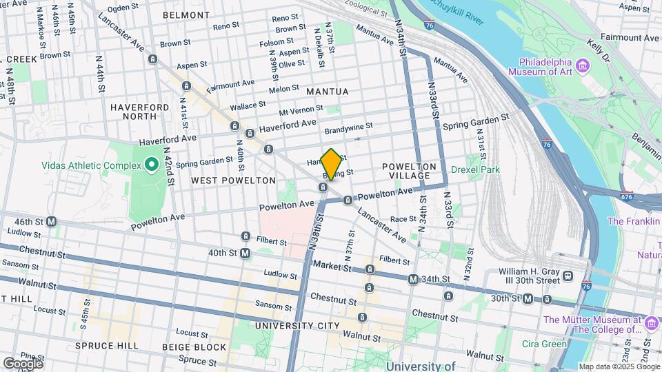 3739 Lancaster Ave, Unit 233 Map and Location Details