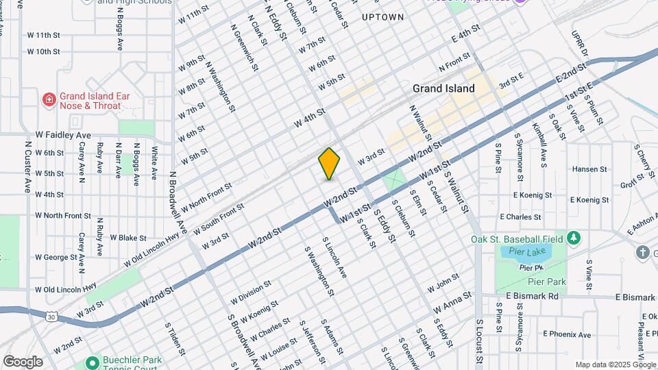 915 W 3rd St Map and Location Details