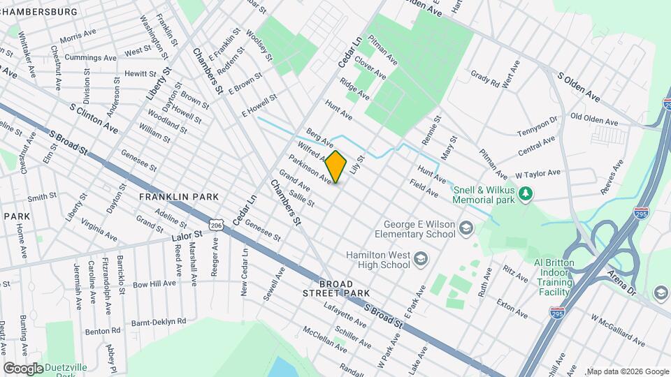 191 Parkinson Ave Mapa y Detalles de la Ubicación