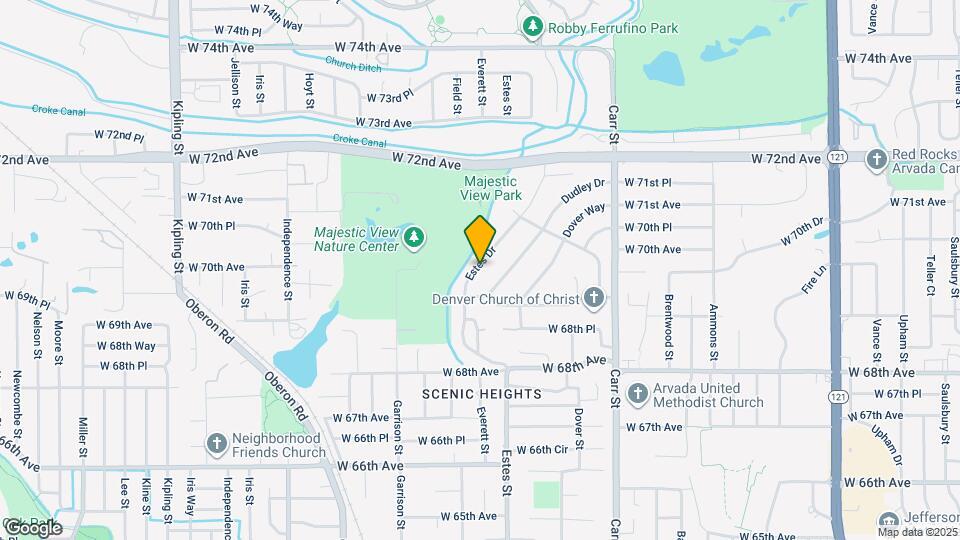 6982 Estes Dr Map and Location Details