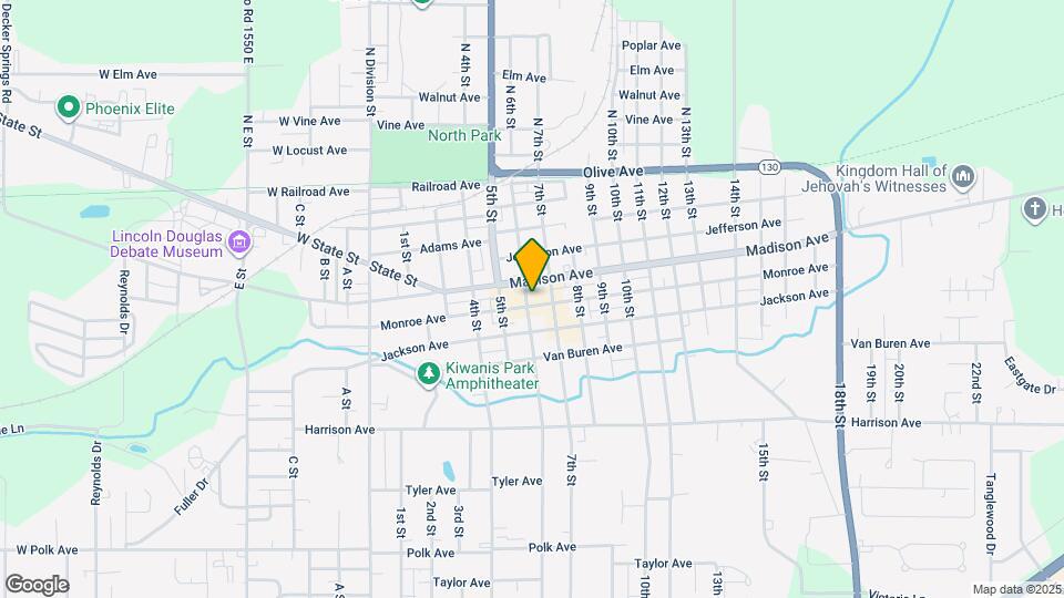 603 Monroe Ave Map and Location Details
