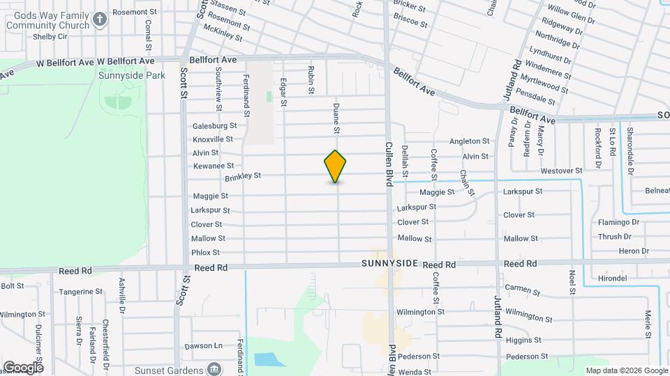 8922 Duane St Map and Location Details
