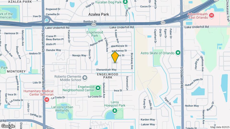 708 St Lucie Ln Map and Location Details