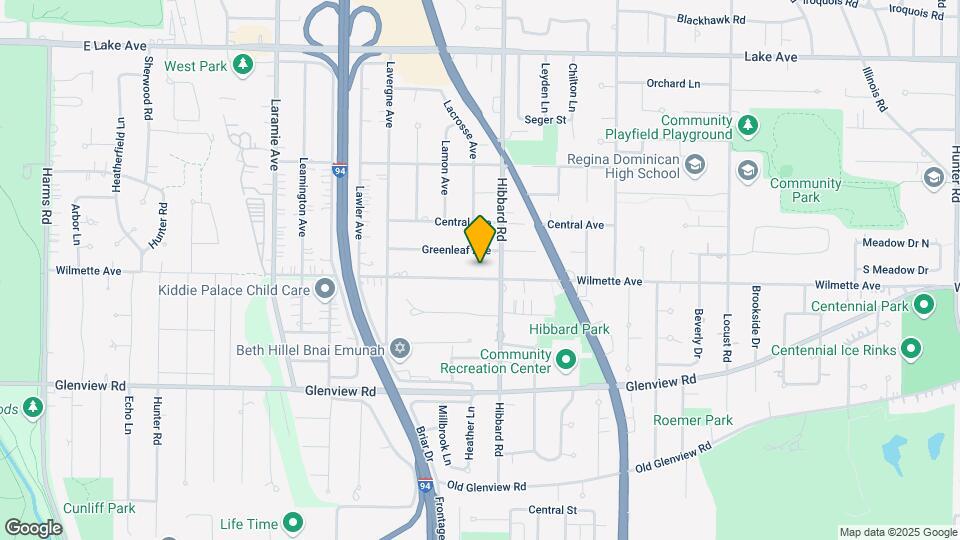 3116 Wilmette Ave Mapa y Detalles de la Ubicación