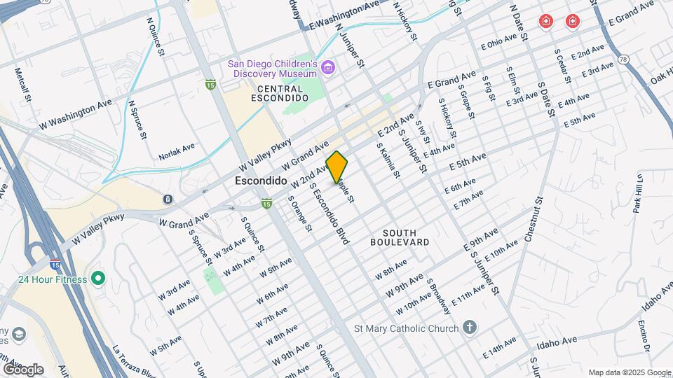 209-227 W 3rd Ave Mapa y Detalles de la Ubicación