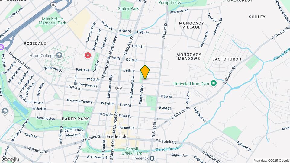 209 E 5th St Mapa y Detalles de la Ubicación