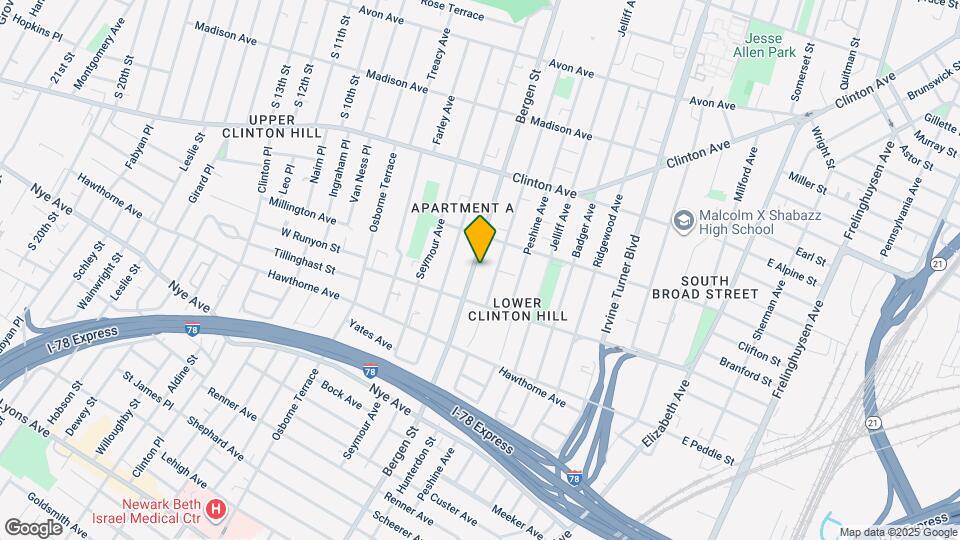746 Bergen St, Unit 746bergen st Map and Location Details