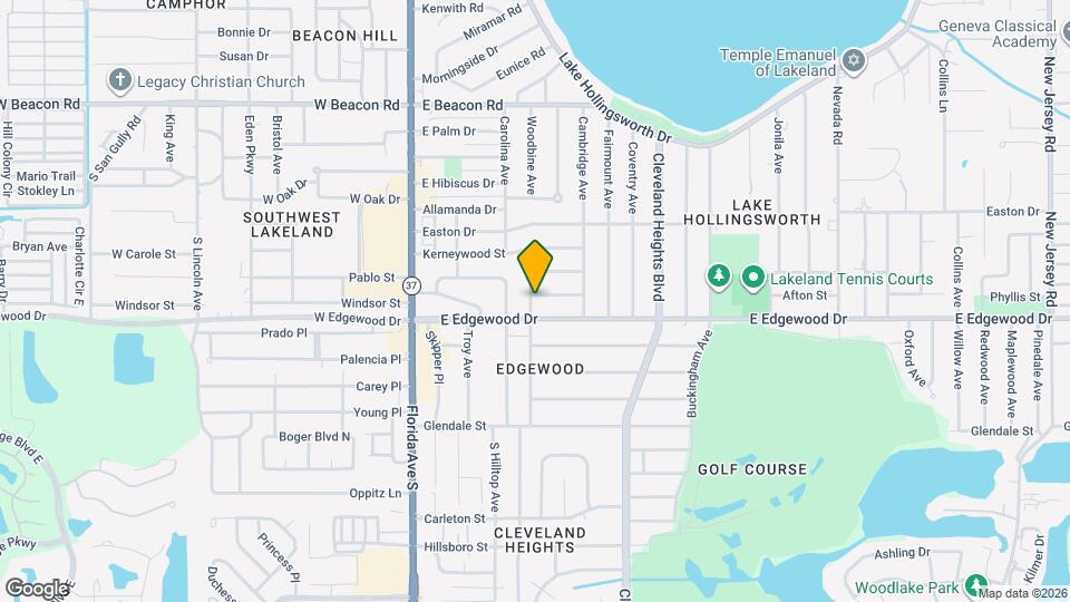 2804 Woodland Hills Ave Map and Location Details