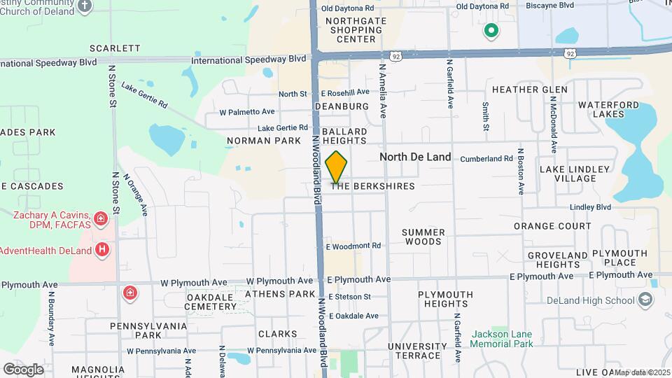 121 Kensington Rd Map and Location Details