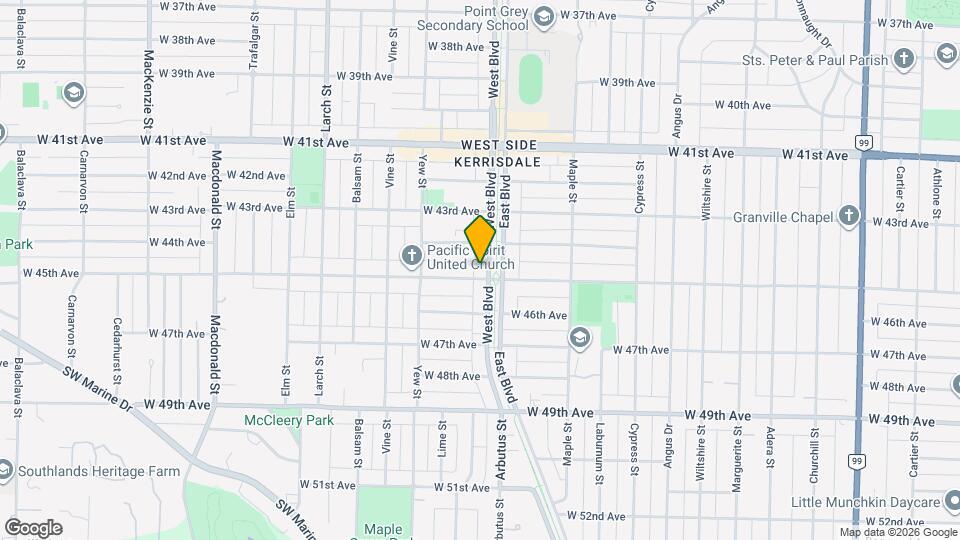 6075-6099 West Blvd Map and Location Details