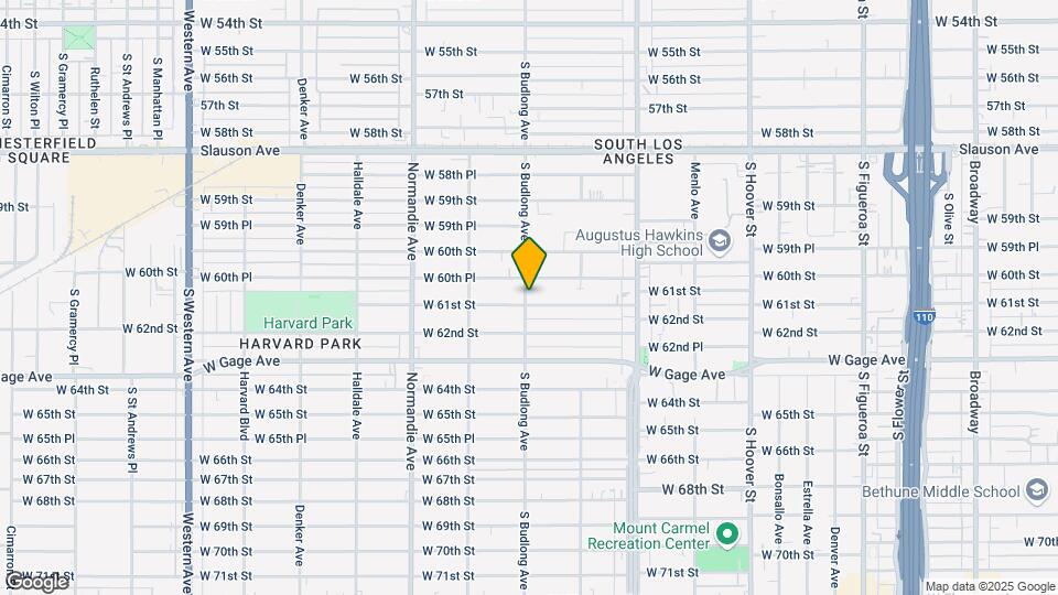 6064 S Budlong Ave Mapa y Detalles de la Ubicación