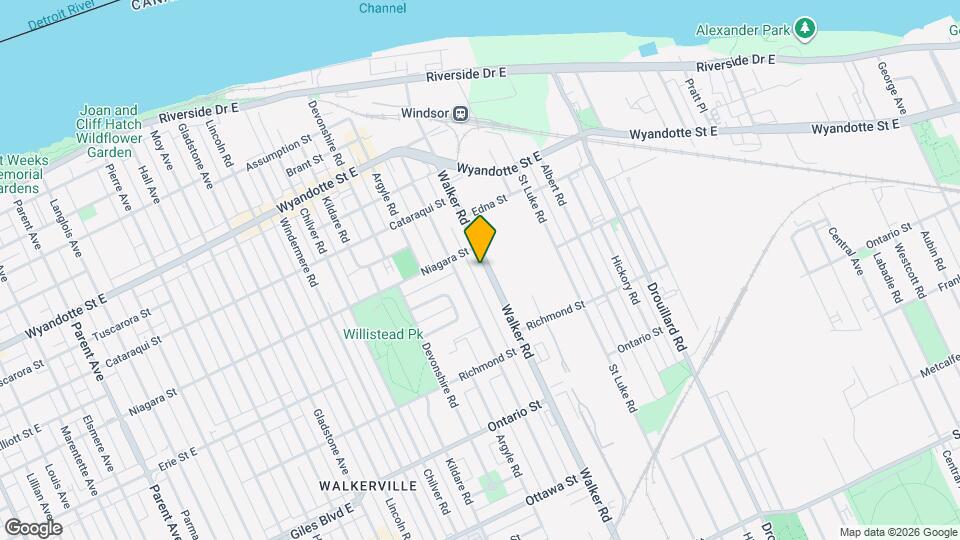 939 Walker Rd Map and Location Details
