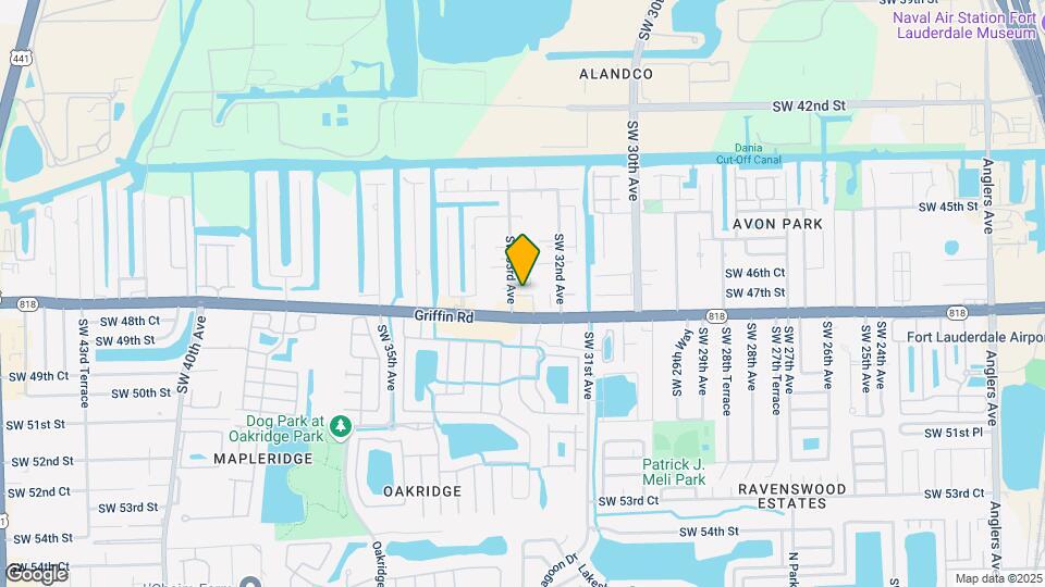 4732 SW 33rd Ave Map and Location Details