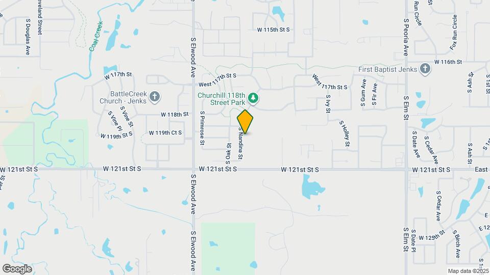 11911 S Nandina St Map and Location Details