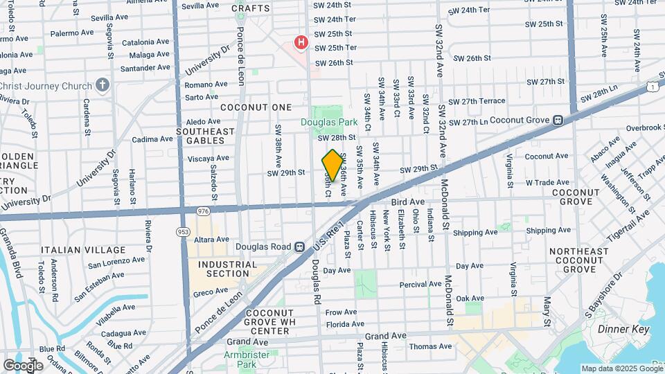 2951 SW 36th Ct Map and Location Details