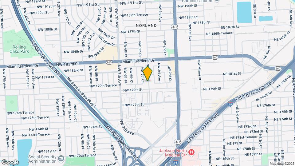 17940 NW 5th Ave Map and Location Details