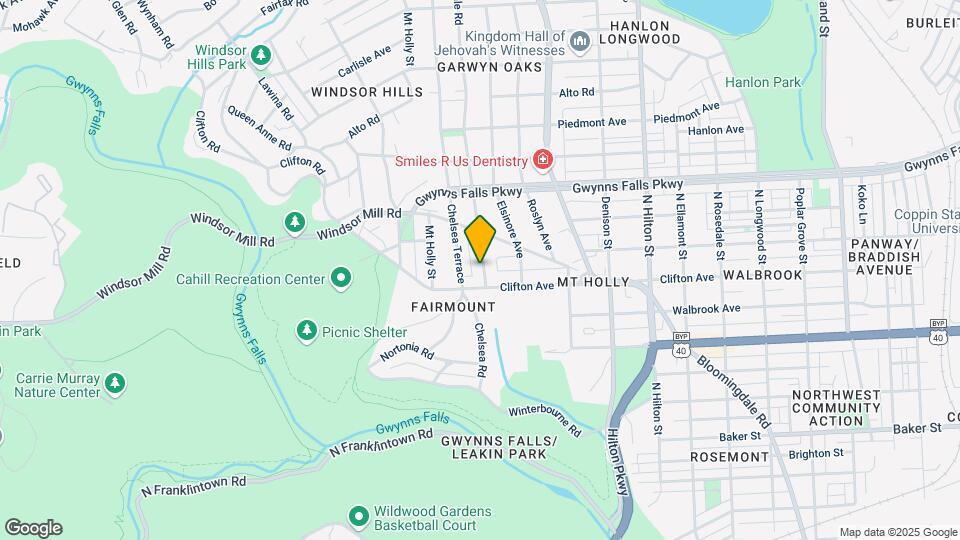 2102 Allendale Rd Mapa y Detalles de la Ubicación