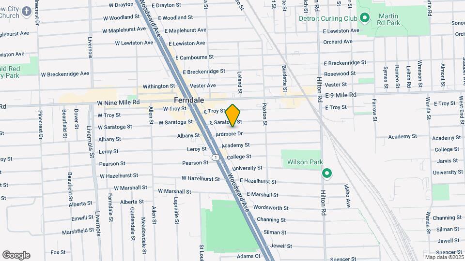 215 Ardmore Dr Map and Location Details