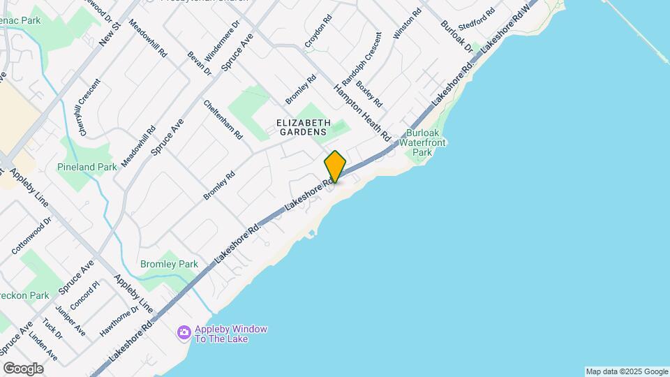 5280-5280 Lakeshore Rd. Map and Location Details