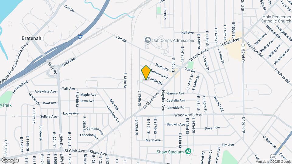 13421 Ashburton Rd Map and Location Details