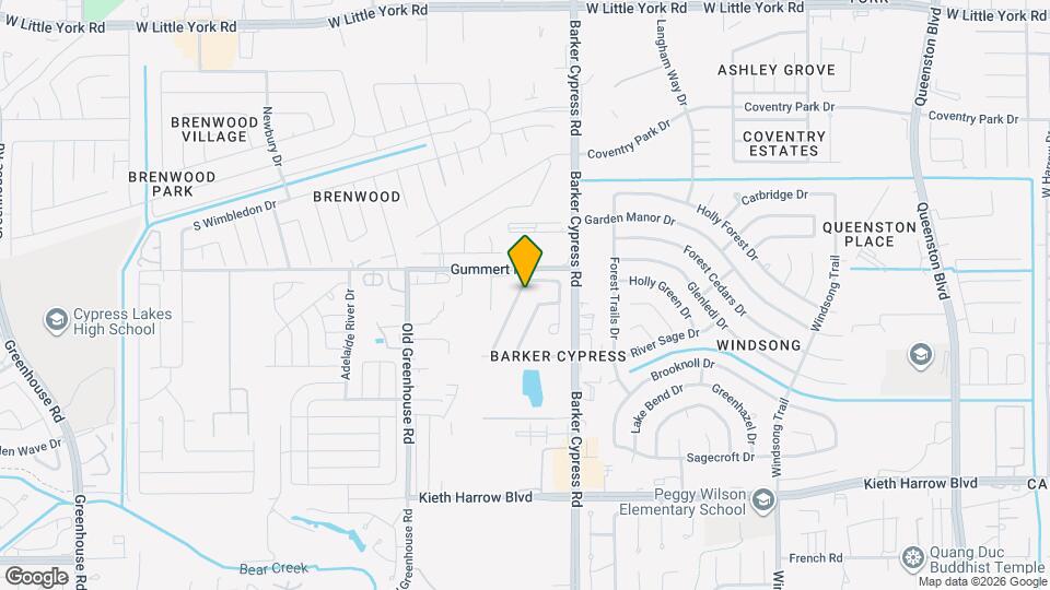 5714 Basswood Dale Dr Map and Location Details