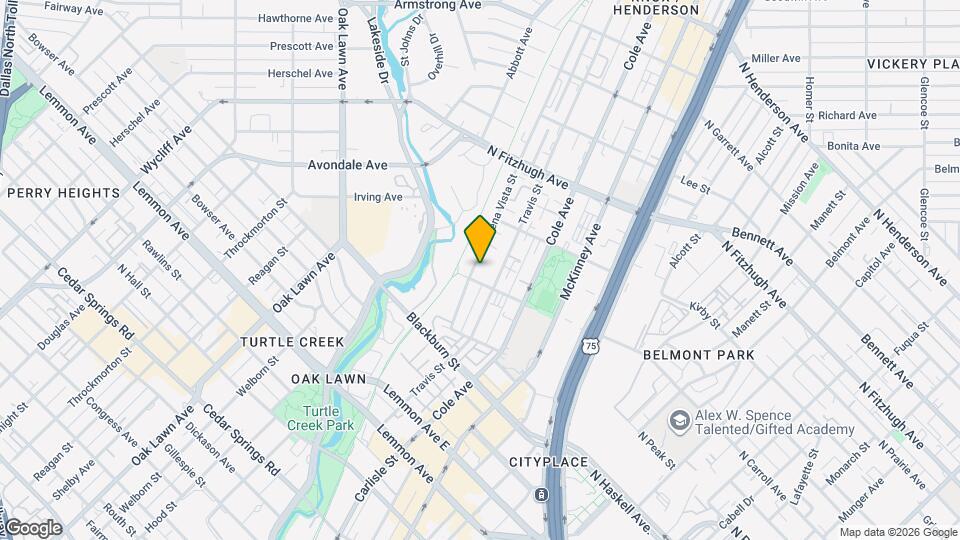 4010 Buena Vista St Map and Location Details