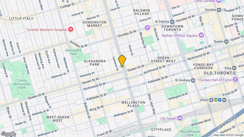 170 Spadina Ave Map and Location Details