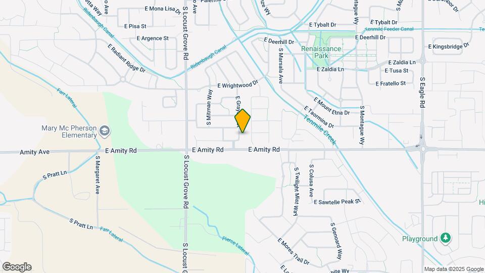 4712 S Glenmere Way Map and Location Details