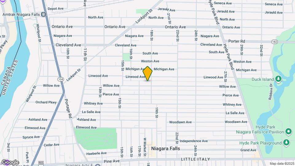 1730 Willow Ave Map and Location Details