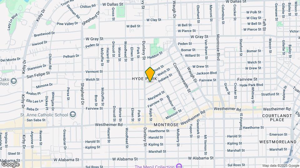 1732 Indiana St Map and Location Details