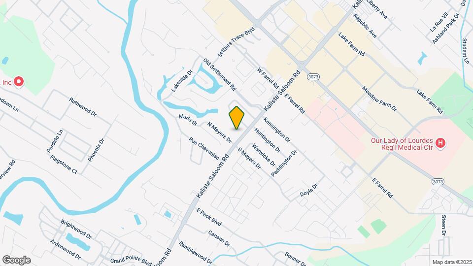 206 Caudill Dr Map and Location Details