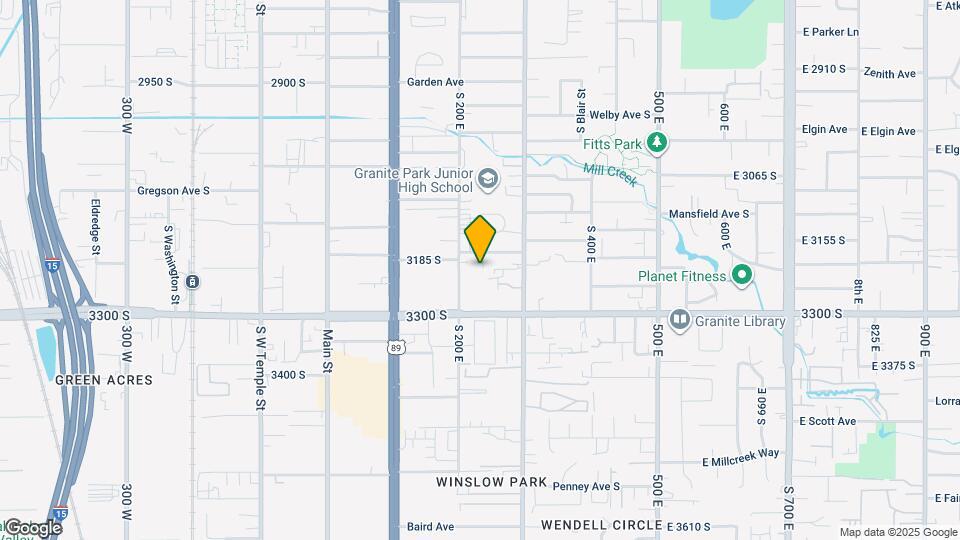 224 E Crestone Ave Map and Location Details