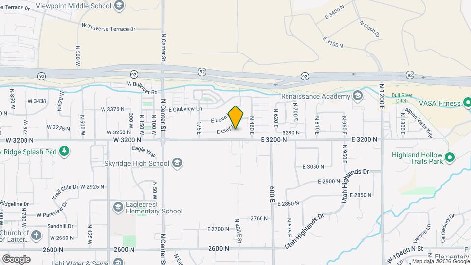 3249 N Clay Ct Map and Location Details