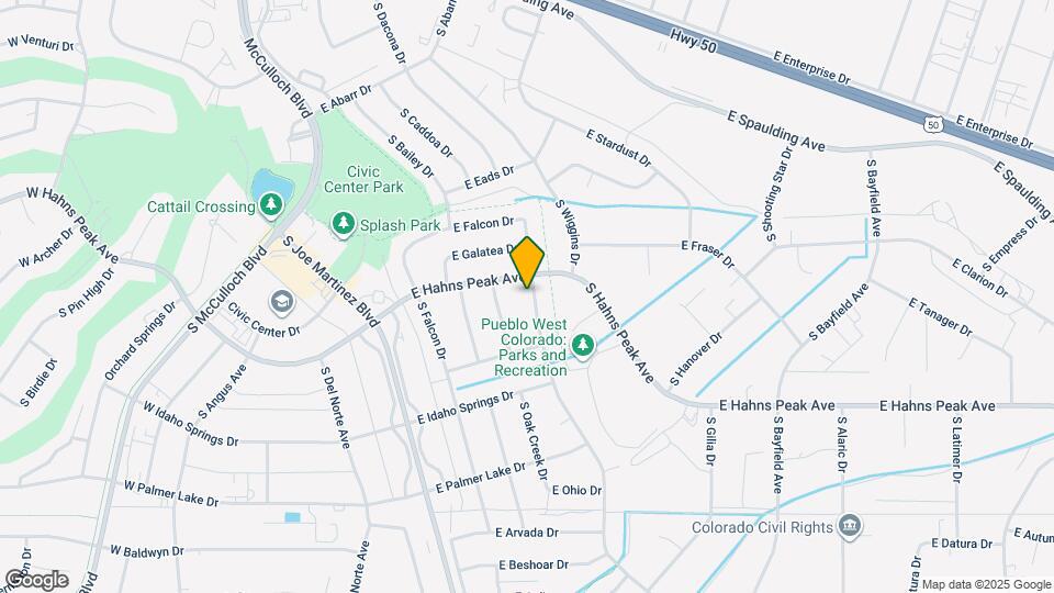321 S Maher Dr Map and Location Details
