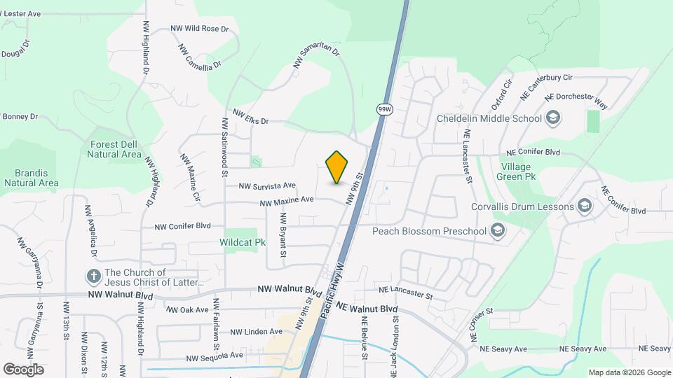 3112 NW 9th St Map and Location Details