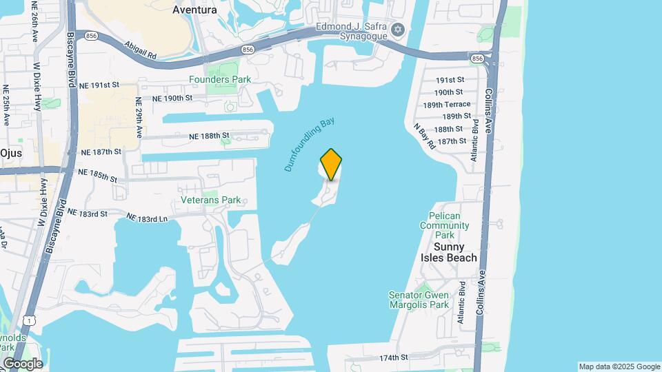 5500 Island Estates Dr, Unit 504 Map and Location Details