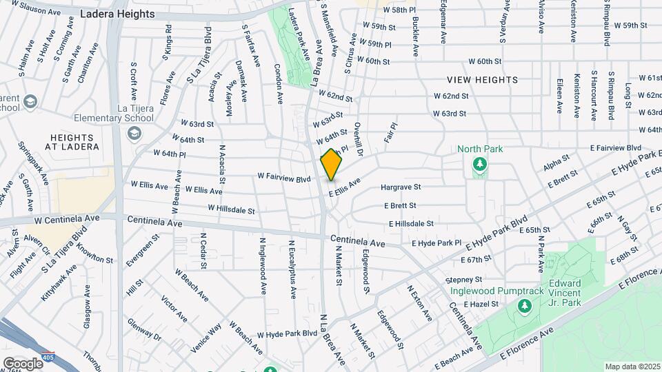 1209 Forest St Map and Location Details
