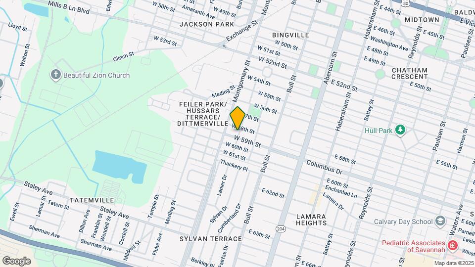 4209 Crane St Map and Location Details