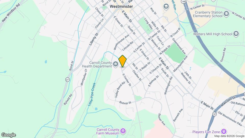 198 S Court St Map and Location Details