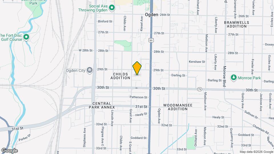 2928 Grant Ave Map and Location Details