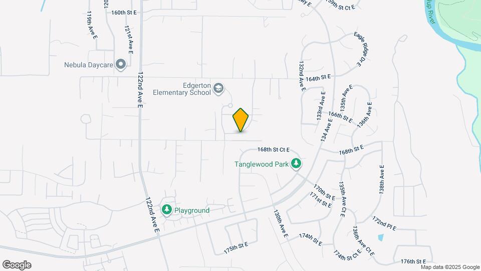 12826 167th St Ct E Map and Location Details
