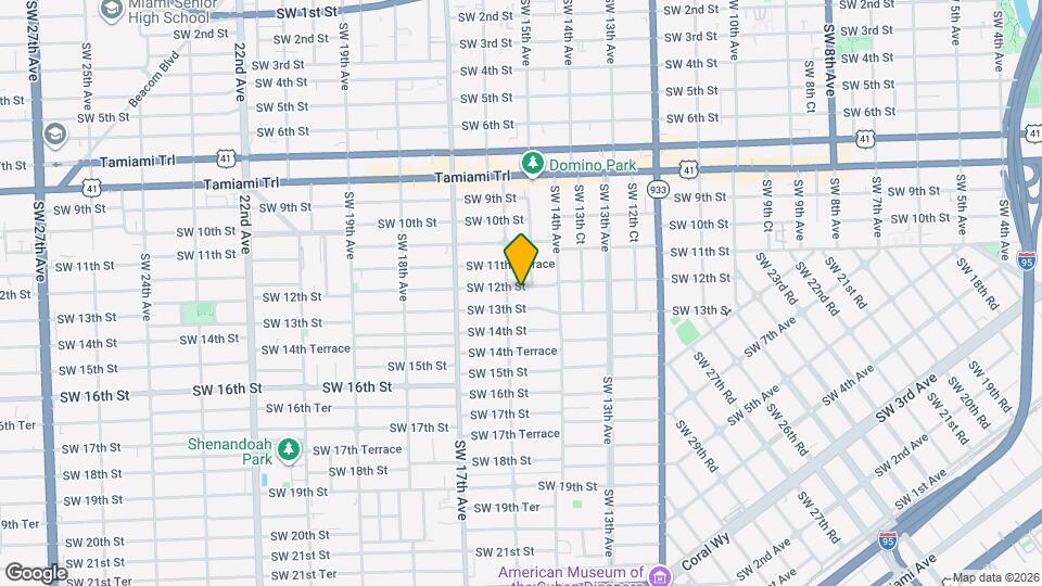 1516 SW 12th St Map and Location Details