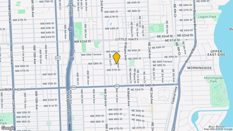 110 NW 58th St Map and Location Details