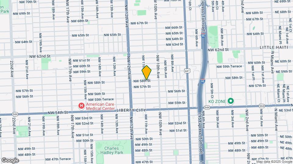 1098 NW 58th St-Unit -0 Map and Location Details