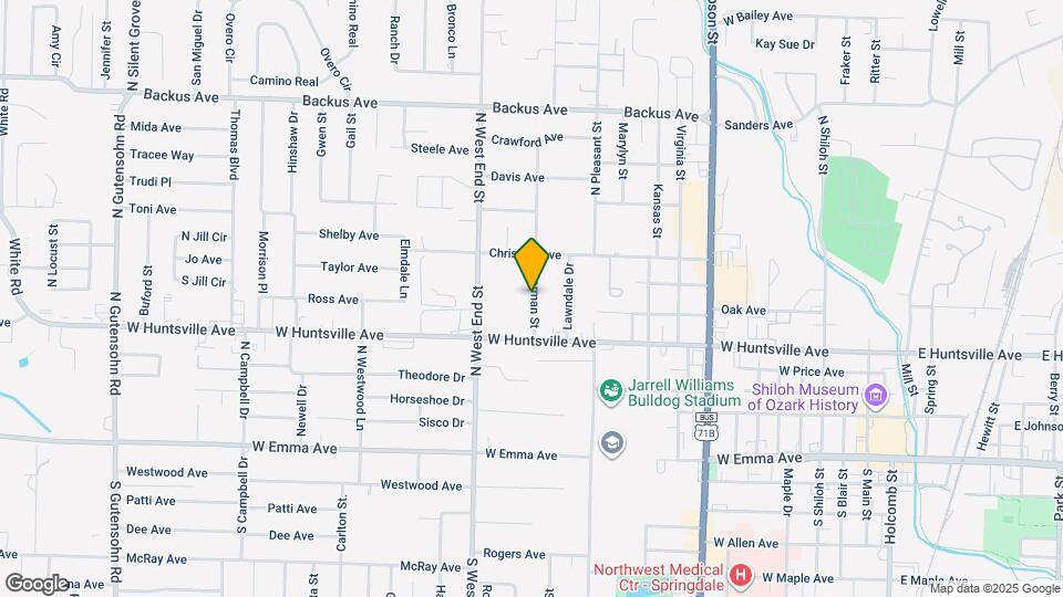 606-608 Sherman St Map and Location Details